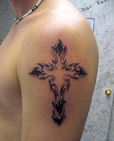Cross Tattoos For Men On Arm
