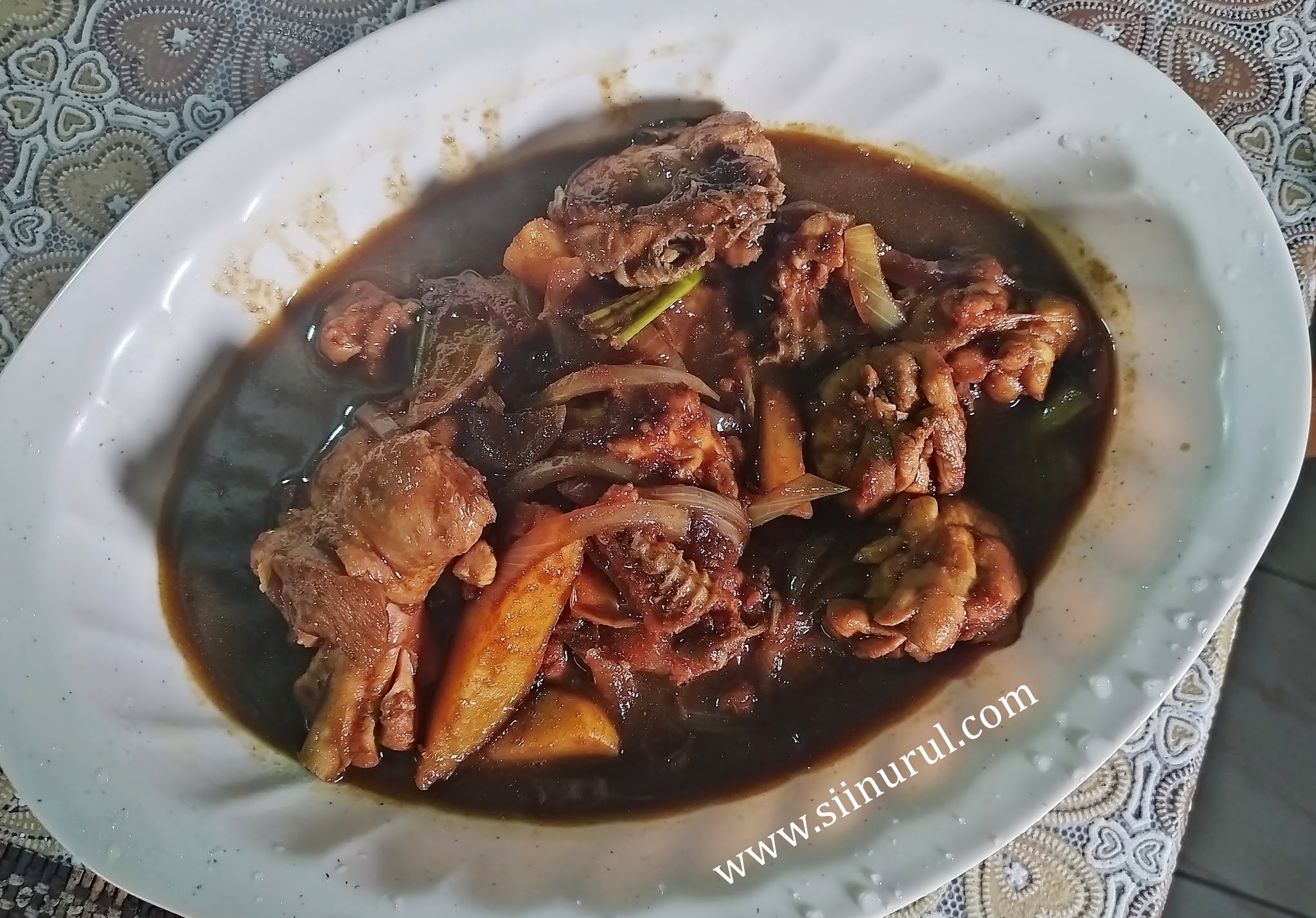 Resepi Ayam Masak Kicap Sedap Berkuah Pekat  Sii Nurul  Blogger