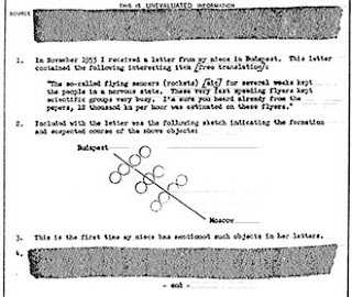 dokumen rahasia CIA tentang Alien