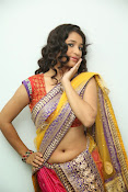 santoshini sharma photos in half saree-thumbnail-13