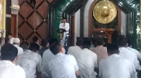 Bermunajat di Masjid Agung Kab.Ciamis, Ini Kata Bupati Ciamis