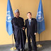 Senate president Bukola Saraki with Ban Ki Moon in NY (photos)