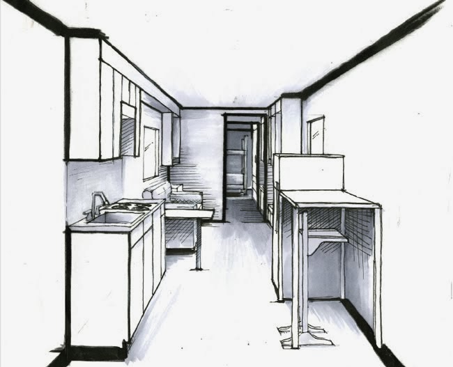 SPS 1025 GRAFIK SENIBINA 1 Lukisan  Perspektif