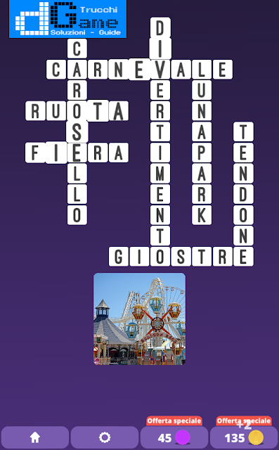 Soluzioni One Clue Crossword livello 17 schemi 4 (Cruciverba illustrato)  | Parole e foto