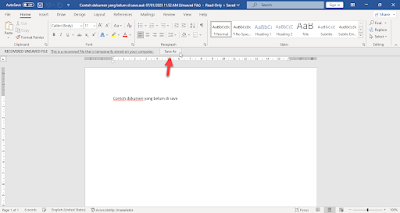 Cara Mengembalikan File Word yang Belum Tersimpan
