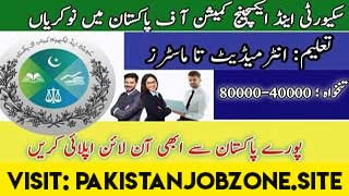 SECP Jobs 2023 - Online Apply Form at www.secp.gov.pk_