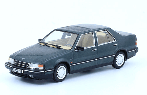 saab car museum collection atlas editions, saab 1:43, atlas editions, 3898038, saab 9000 cd 2.3 turbo 1:43