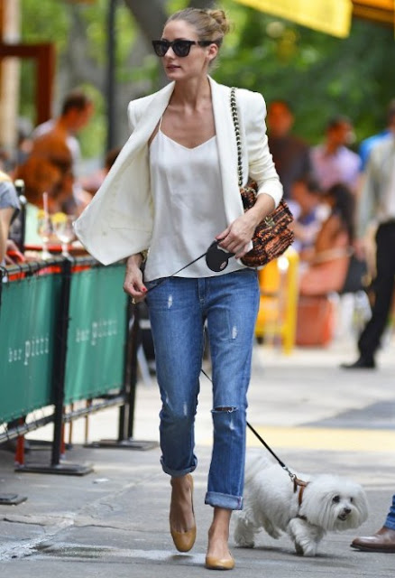 calca jeans boyfriend olivia palermo