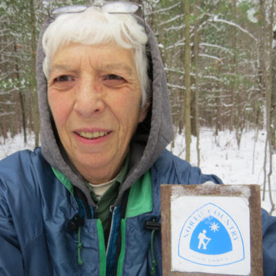 North Country Trail sign