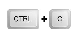 Resultado de imagen para ctrl c