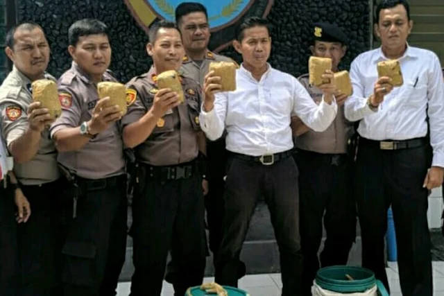 Polisi Terlanjur Rilis Sabu, Barang Bukti 7 Kg Ternyata Batu Tawas