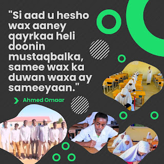 Ahmed Omaar Motivational Quotes, Somali quotes