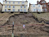 Damaged grass embankment