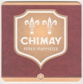 sous-bock de la bière trappiste belge Chimay