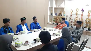 Pergerakan Mahasiswa Islam Indonesia (PMII) Kabupaten Tulang Bawang menggelar audiensi dan silaturahmi ke Kantor Kementerian Agama Tulang Bawang, Jumat (22/09/2023).
