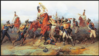 Accomplishment of Cavalry Regiment at the skirmish of Austerlitz in 1805 