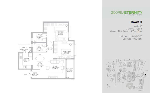 Godrej Eternity Bangalore Floor Plans