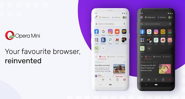 Opera Mini 50 Browser Brings Offline File Sharing, Revamped Designed