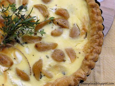 Ms. enPlace: Caramelized Garlic Tart