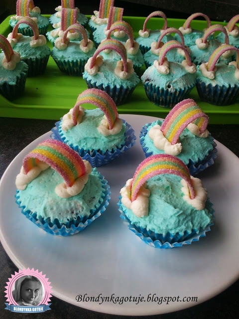 Niebiańskie Cupcakes