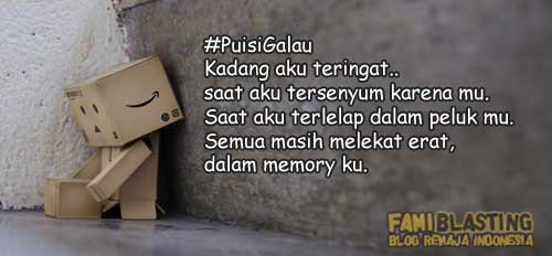 Puisi Galau