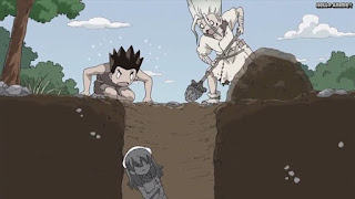 ドクターストーンアニメ 1期4話 Dr. STONE Episode 4