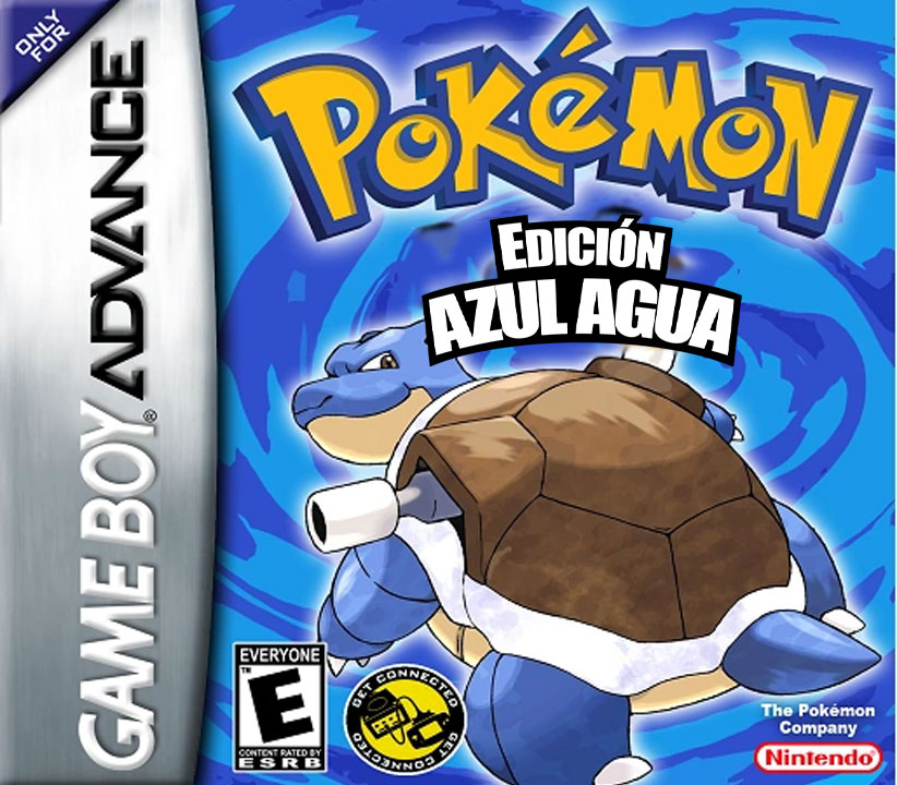 Pokemon Azul Agua para GBA Imagen Portada