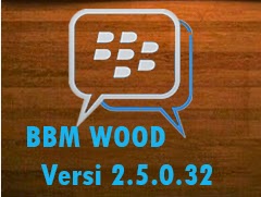 BBM mod download apk link tema Wood versi terbaru