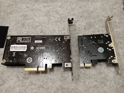 Tampilan Belakang SATA III Card MSI STAR dan Generic ASMedia