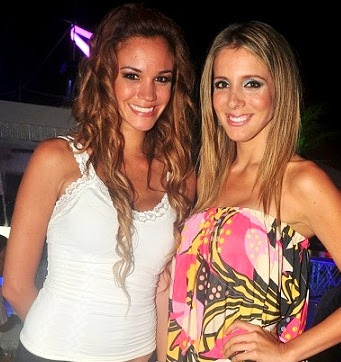 Giselle Patrón junto a Fiorella Flores