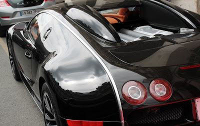 Special Bugatti Veyron Sang Noir Full Black Bugatti pics