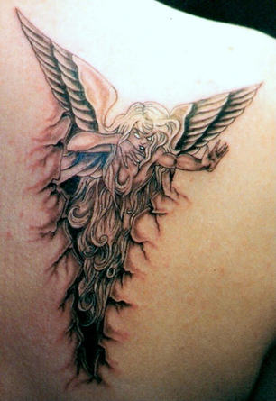 Angel Tattoo Designs 4 Archangels as well as their own Work