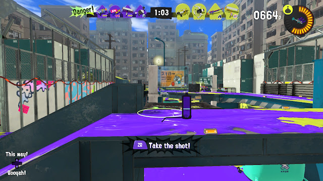 Splatoon 3 version 3.0.0 barriers signs Eeltail Alley maps block long range distance weapons