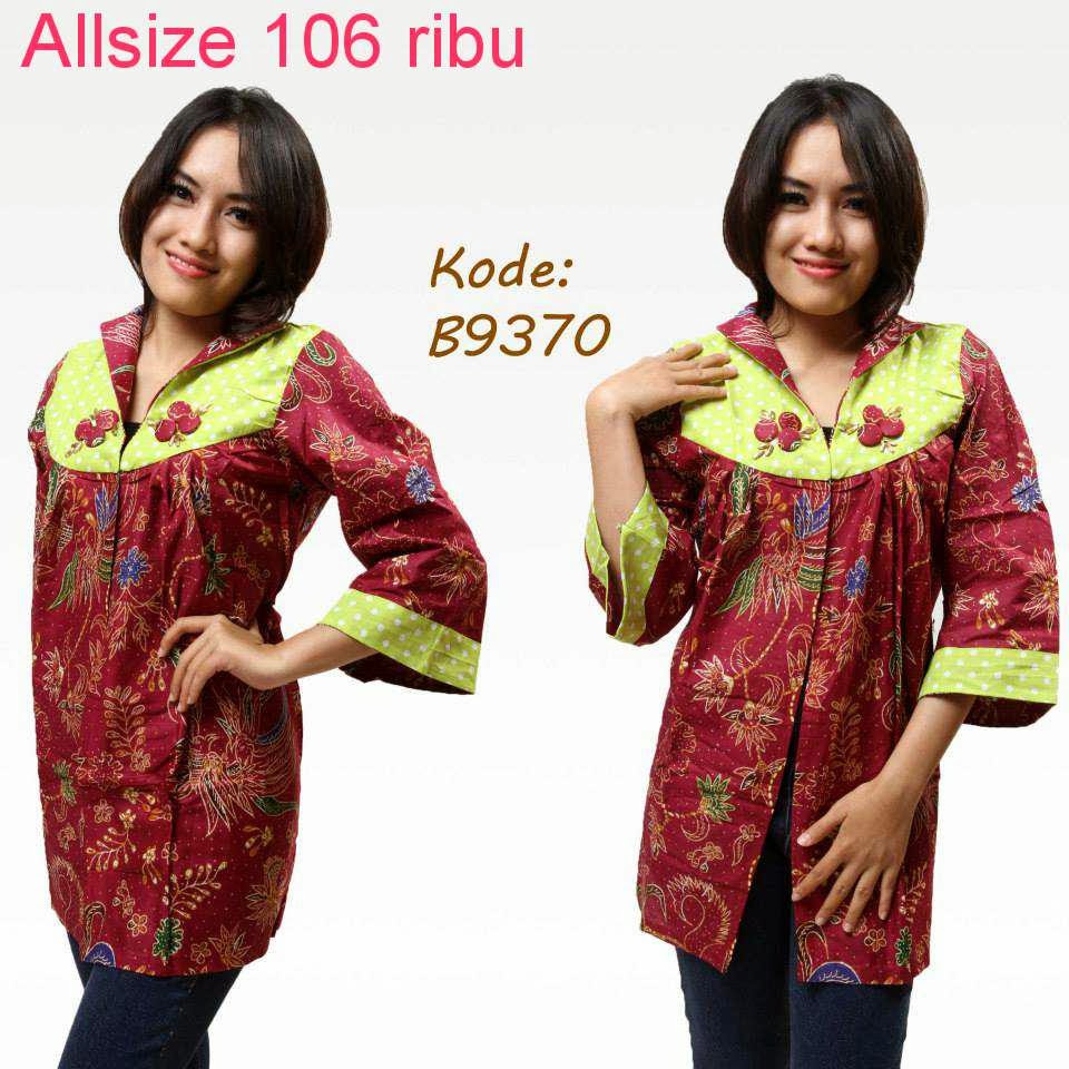  Contoh  Model  Baju  Batik  Kerja Model  Baju  Batik 