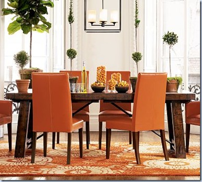 Orange_Dining_Set_from_Pottery_Barn willowdecor