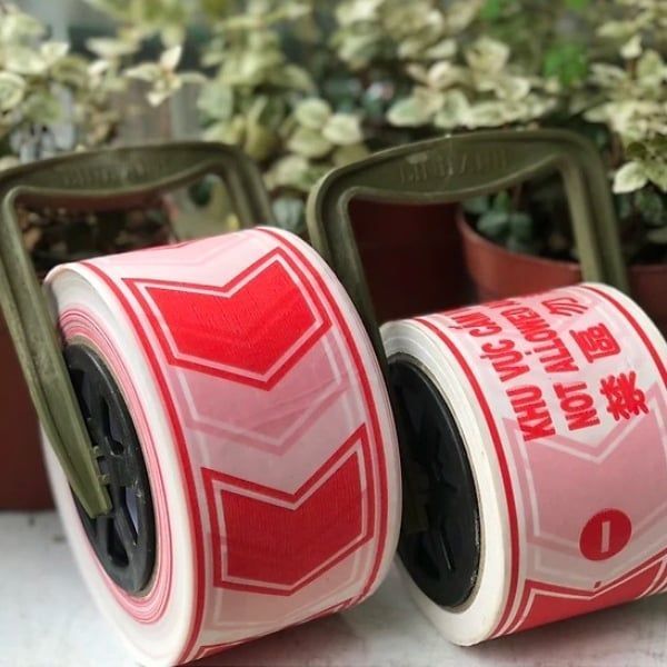Cuộn Rào Công Trình Cấm Vào Trắng Đỏ Chất Lượng Giá Tốt - TTBG0041 Cuộn Rào Công Trình Trắng Đỏ