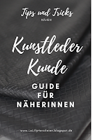 Kunstleder wird oft als ein schwieriges Material zum Nähen bezeichnet. In dieser Materialkunde findest du Informationen zum Zuschnitt, Einstellen der Nähmaschine und allem rund ums Nähen und veredeln dieses Materials.