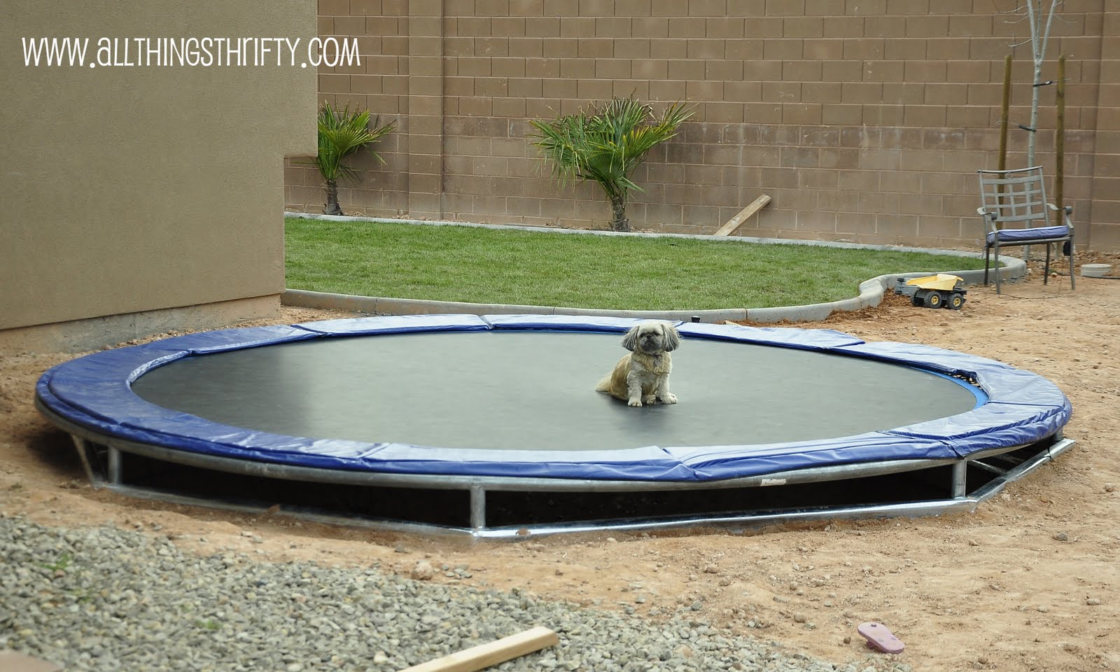 DIY Inground Trampoline