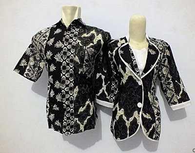 Contoh Model Baju Batik Kerja Guru 2017