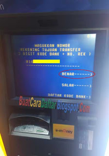 contoh cara transfer uang melalui atm mandiri ke bca