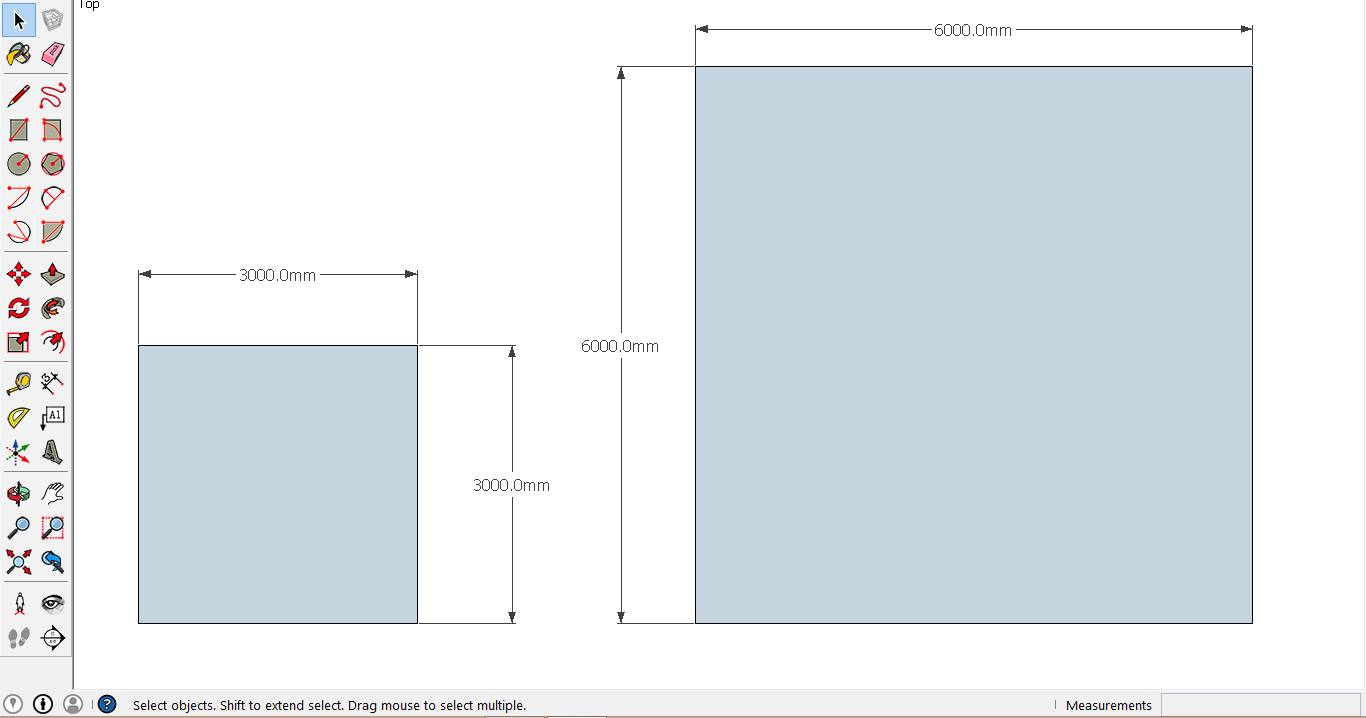 Tutorial Menggunakan Tool Skala Di Sketchup