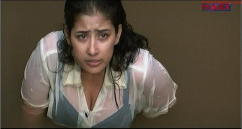 manisha koirala wet show