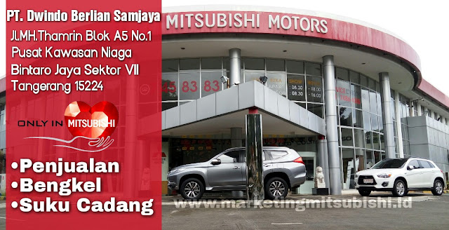 Mitsubishi Bintaro Dealer Dengan Lokasi Yang Strategis di tangerang 