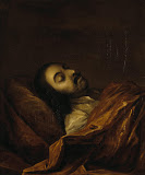 Portrait of Peter the Great on his Death-Bed by Ivan Nikitich Nikitin - Portrait Paintings from Hermitage Museum