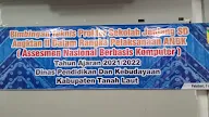 SEKRETARIS DISDIKBUD KAB.TANAH LAUT MEMBUKA BIMTEK PROKTOR ANBK JENJANG SD ANGKATAN II