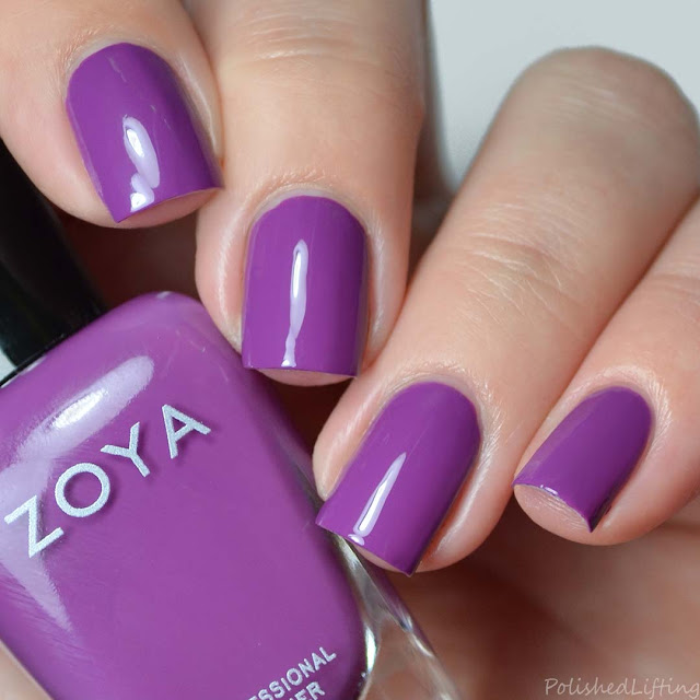 grape purple nail polish