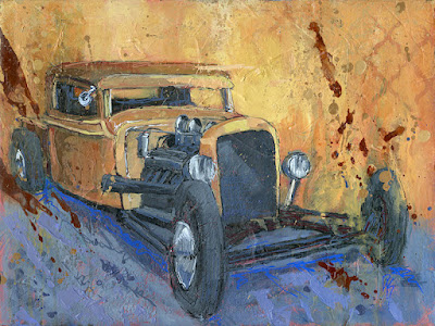 automotive art hot rod painting