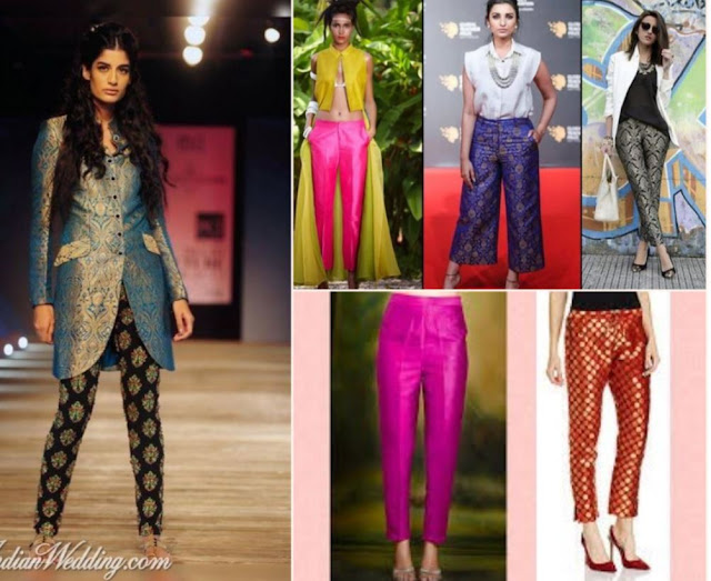 pants from old sarees