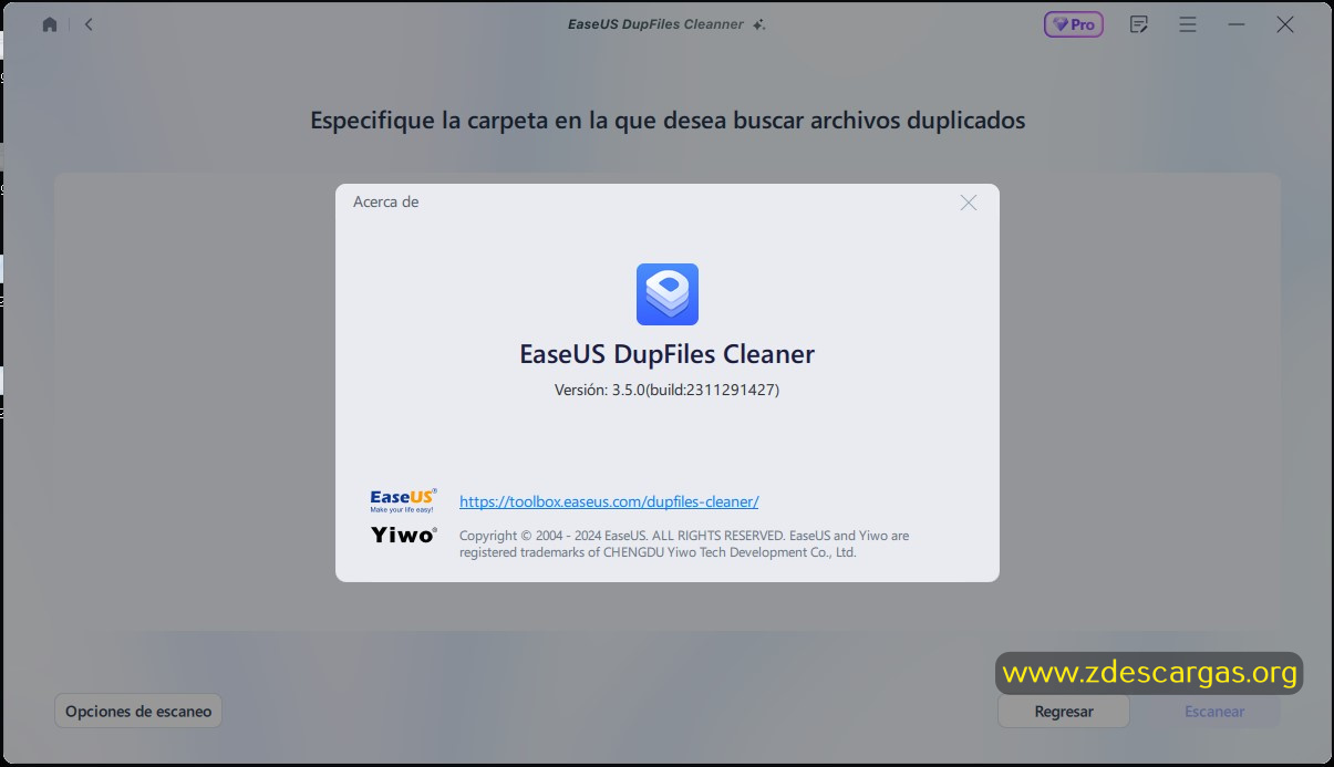 EaseUS DupFiles Cleaner Pro Full Español