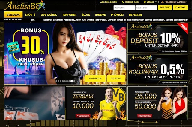 BANDAR JUDI POKER DEPOSIT DAN WITHDRAW ONLINE 24 JAM 